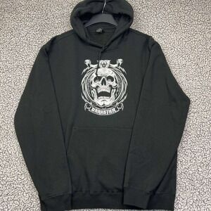 Darkstar Skateboards Hoodie‎ Men Large Black Pullover Long Sleeve Pocket L
